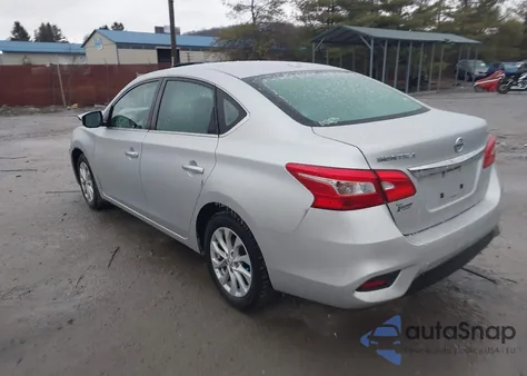 2019 Nissan Sentra Sv z USA, uszkodzony, nr VIN 3N1AB7AP4KL613122